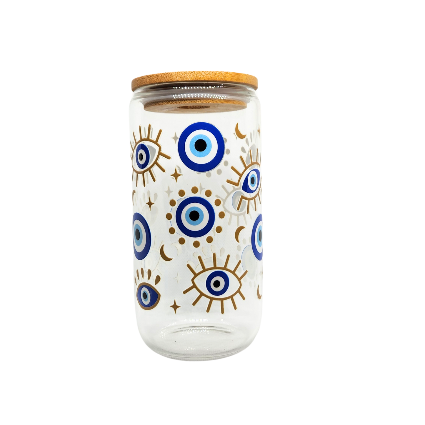 Mystical and Enchanting Glass Tumbler - Evil Eye