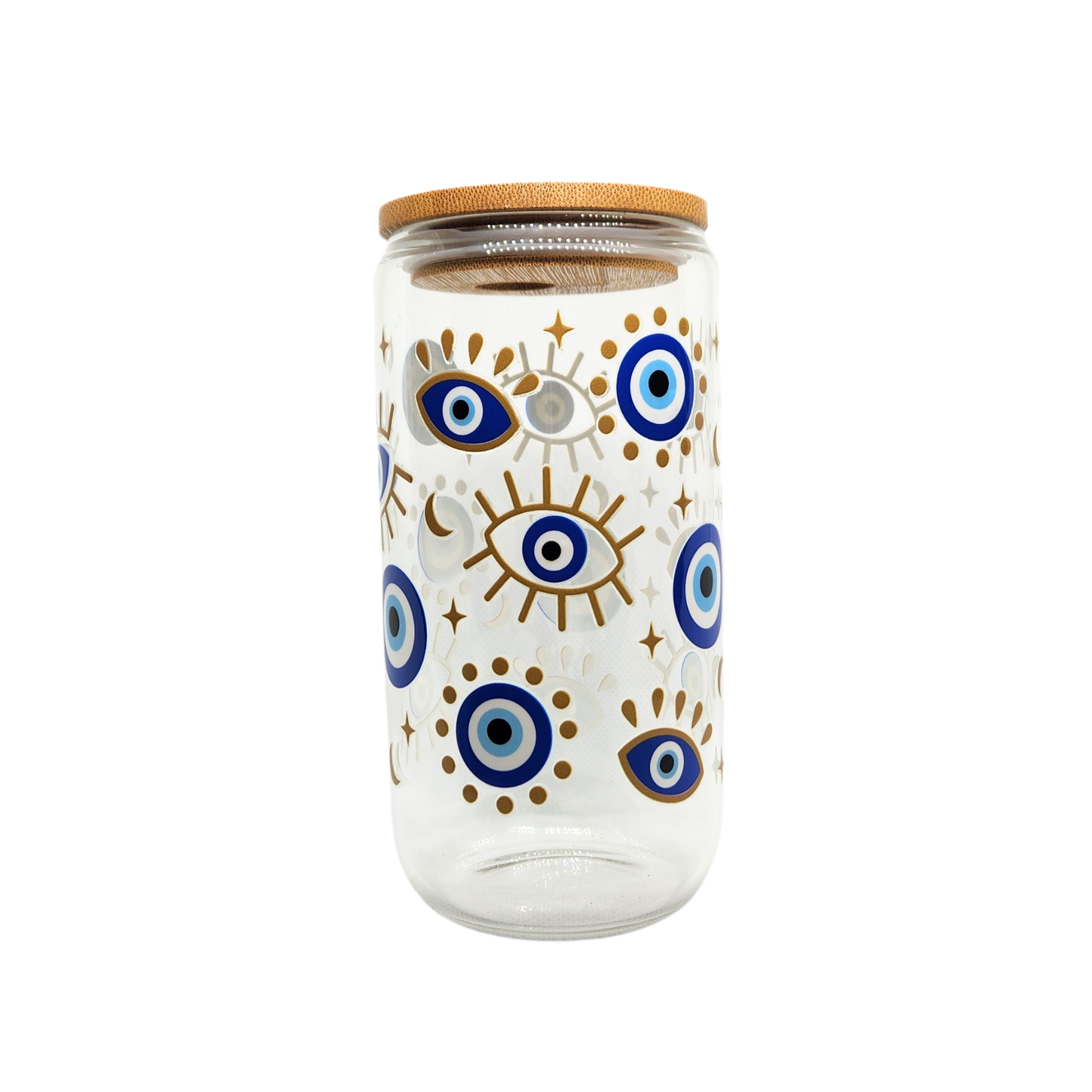 Mystical and Enchanting Glass Tumbler - Evil Eye