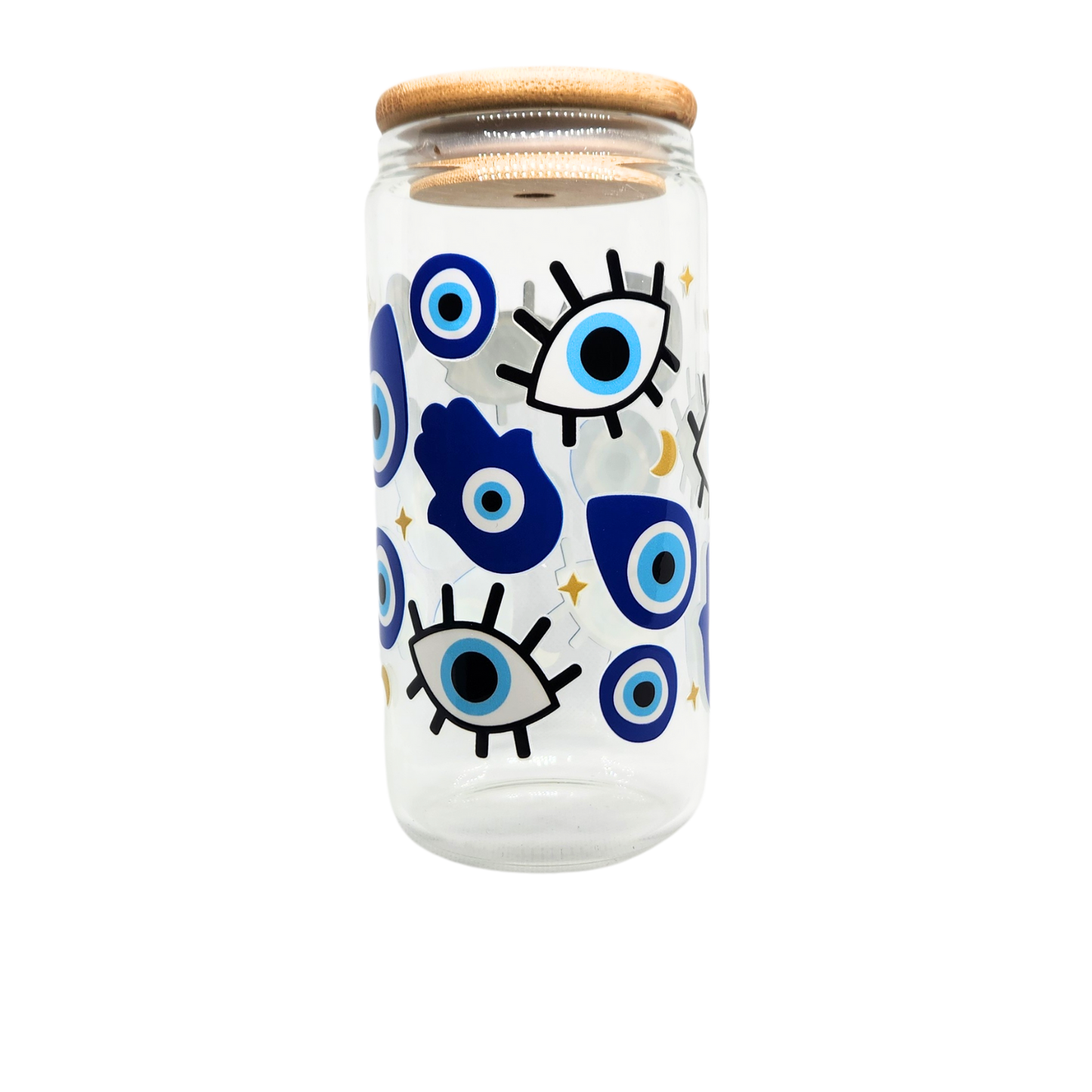 Mystical and Enchanting Glass Tumbler - Evil Eye