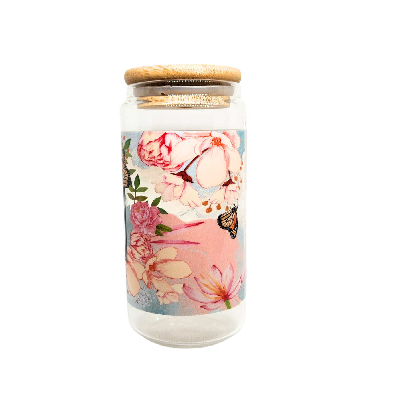 Mama Tumbler - simple pink floral design