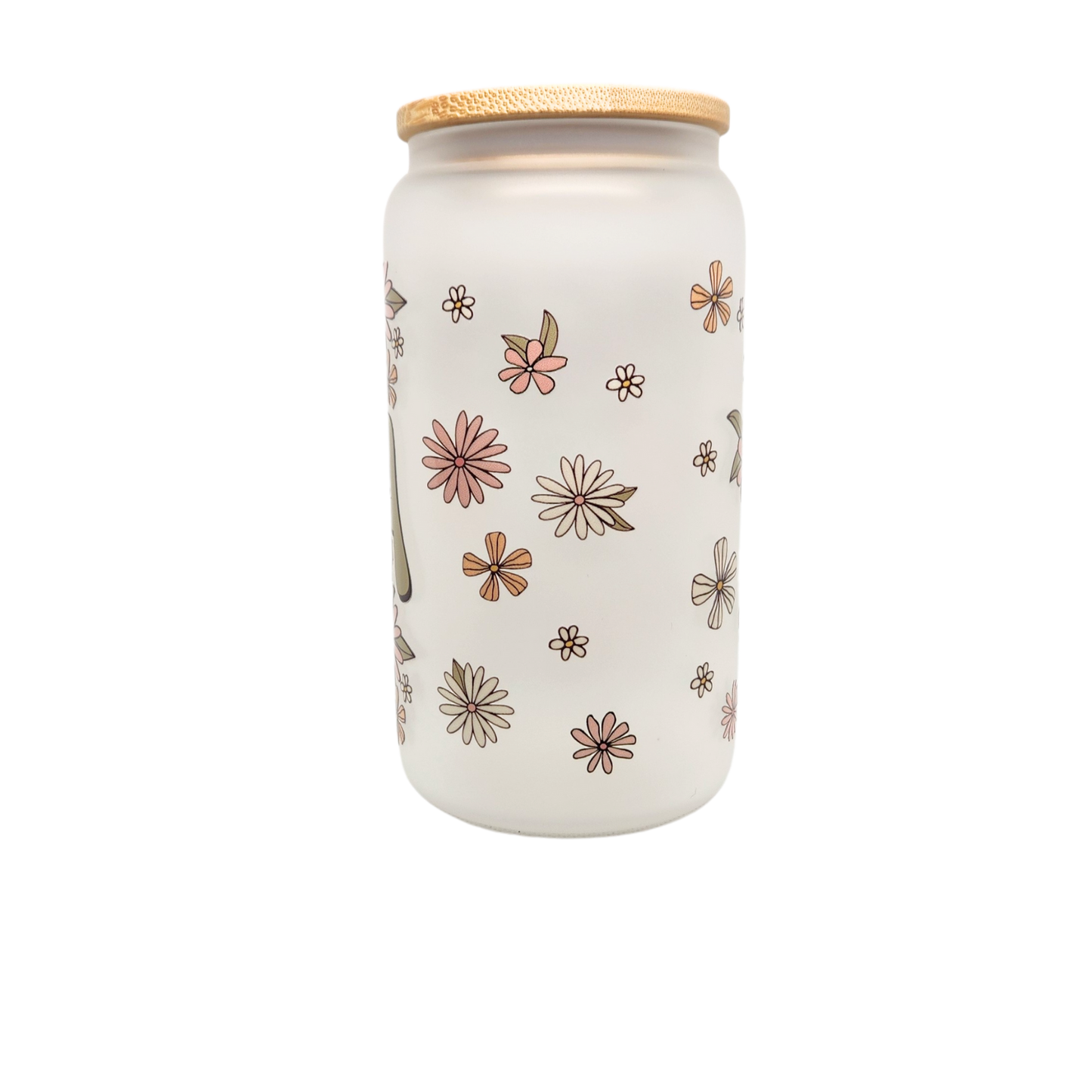 Mama Tumbler - simple pink floral design