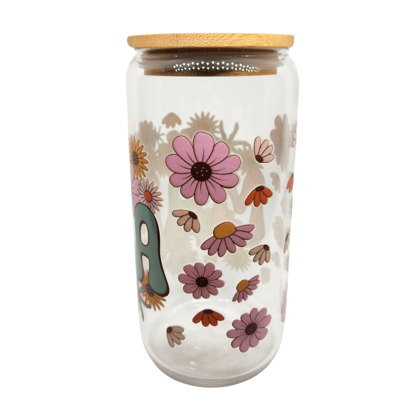 Mama Tumbler - simple pink floral design