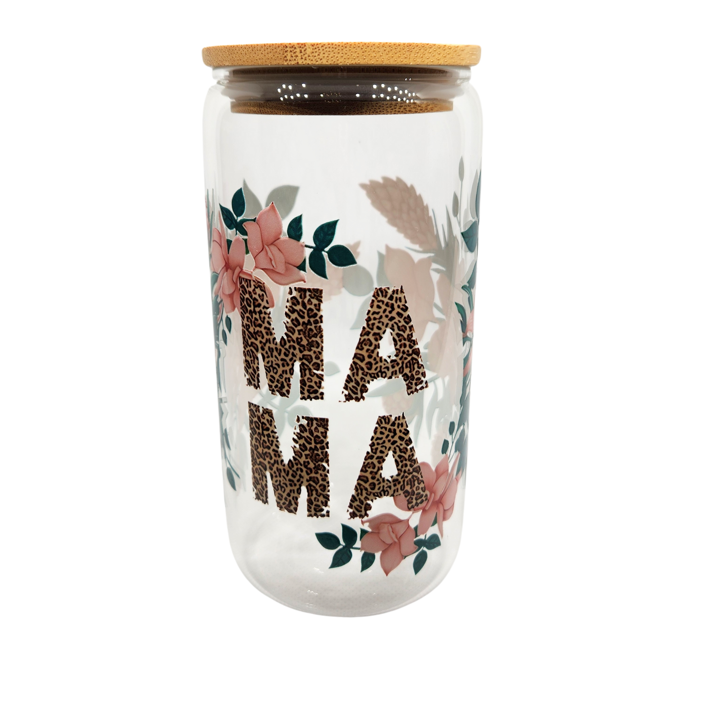 Mama Tumbler - simple pink floral design