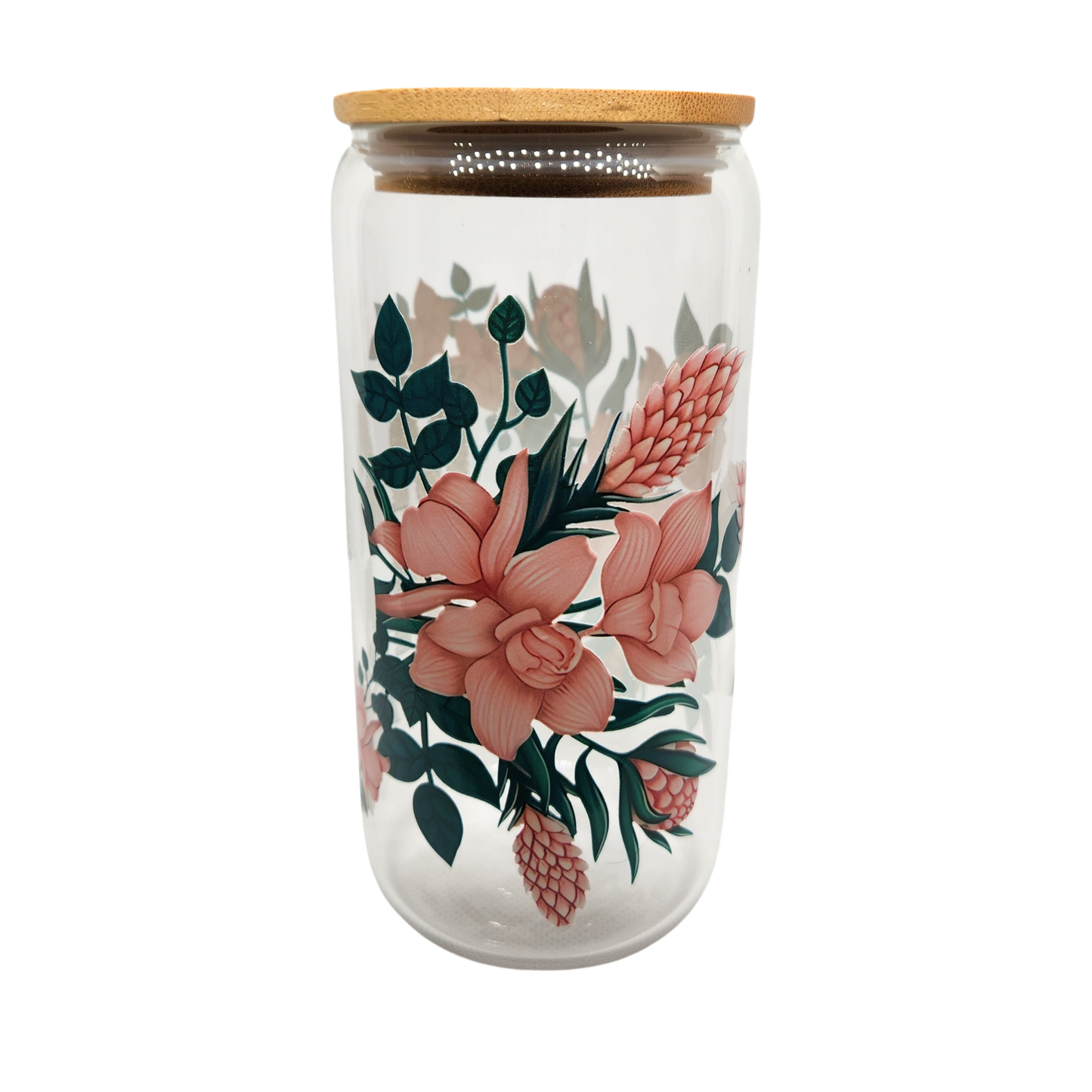 Mama Tumbler - simple pink floral design