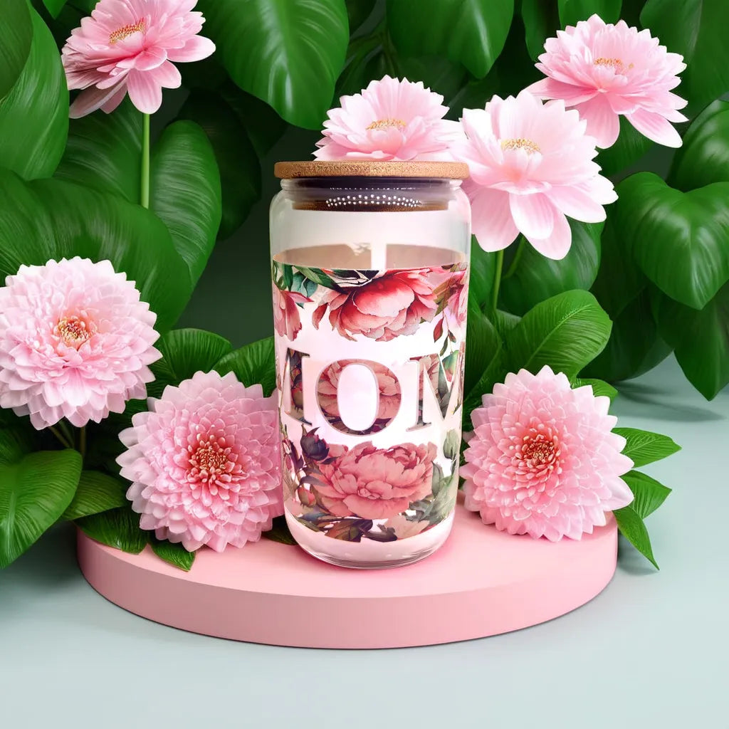 Mom Floral Design - Pink