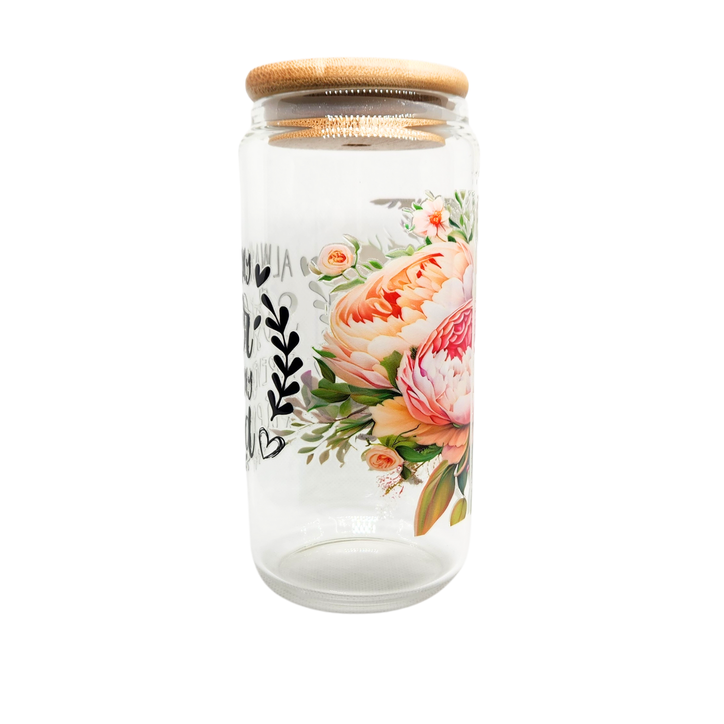 Unique and Heartwarming Glass Tumbler for Sisters